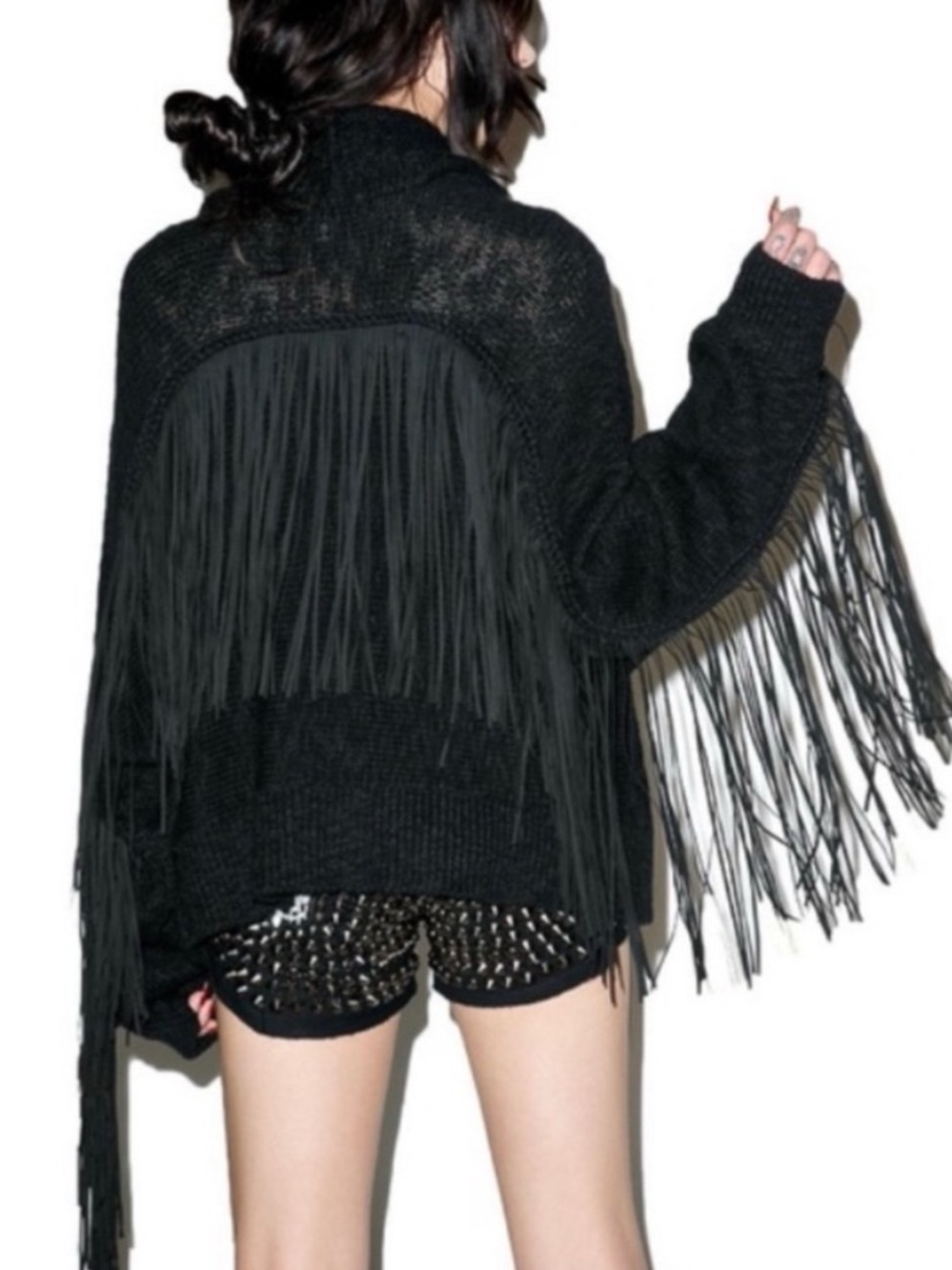 Wildfox Marishka Fringe Cardigan